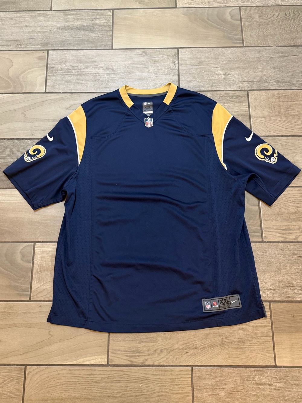 Nike NFL Los Angeles Rams Blank Jersey On Field Football Jersey